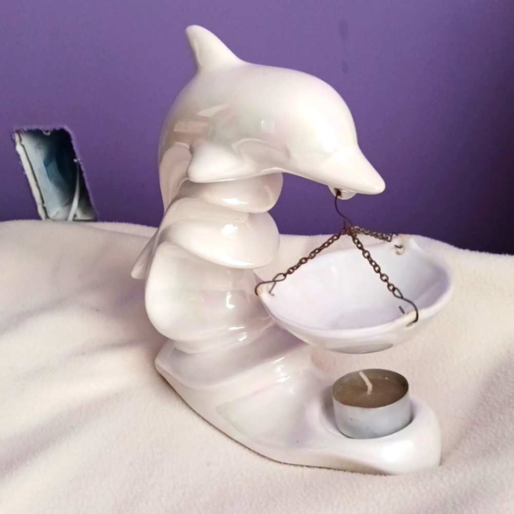 Maren candel and oil burner sculpture